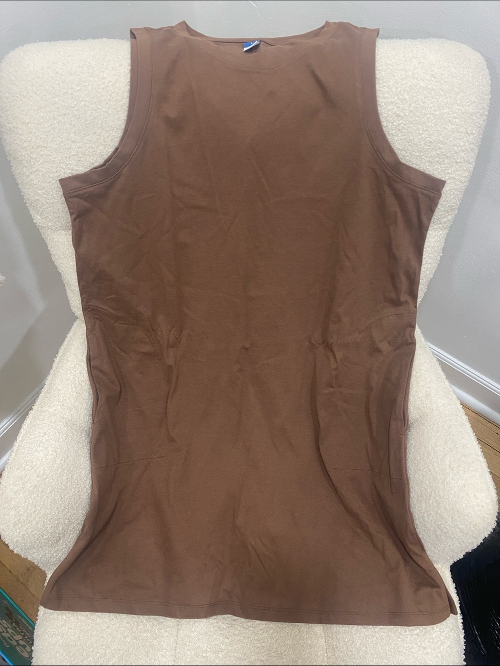 Old Navy Brown Ribbed Tank Top